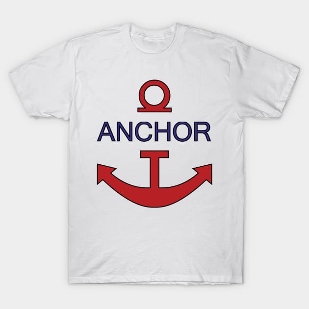 Monkey D. Luffy (One Piece) Anchor T-Shirt by Kamishirts